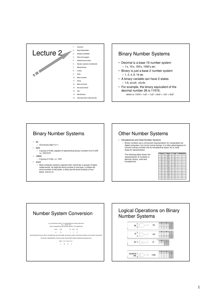 lecture 2