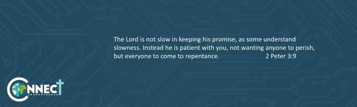 the lord is not slow in keeping his promise as some