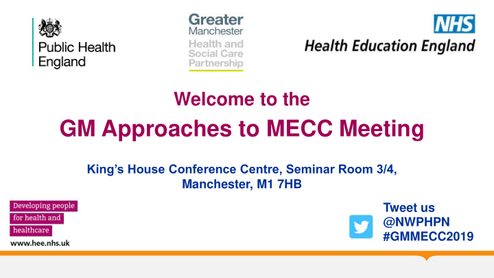 gm approaches to mecc meeting