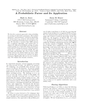 Appears  in:  Carl  Weir  (ed.),  Statistical  ly  -Ba  se  d  Natural  Language  Processing