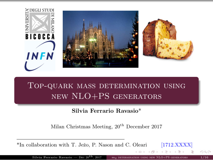 top quark mass determination using new nlo ps generators