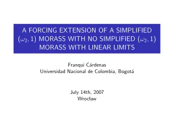 A FORCING EXTENSION OF A SIMPLIFIED (  2 , 1) MORASS WITH NO SIMPLIFIED (  2 , 1)  MORASS WITH