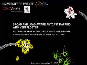 WITH VERFPLOETER WOUTER B. DE VRIES , RICARDO DE O. SCHMIDT, WES HARDAKER,  JOHN HEIDEMANN,