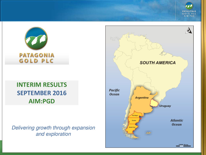 interim results september 2016 aim pgd