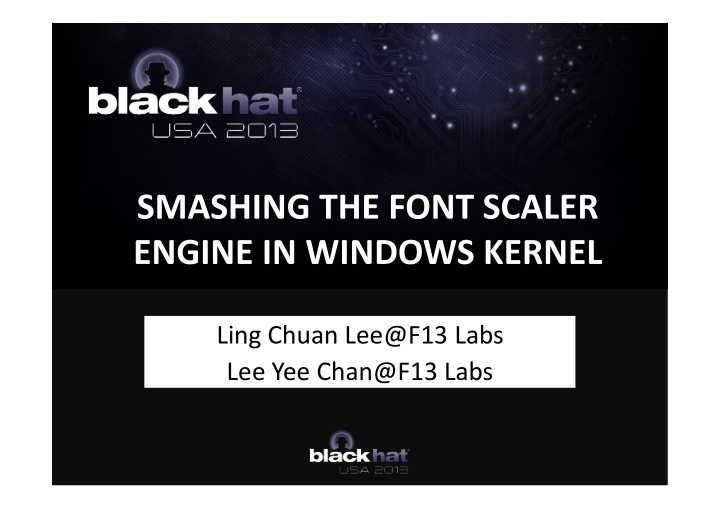 ling chuan lee f13 labs lee yee chan f13 labs ling chuan