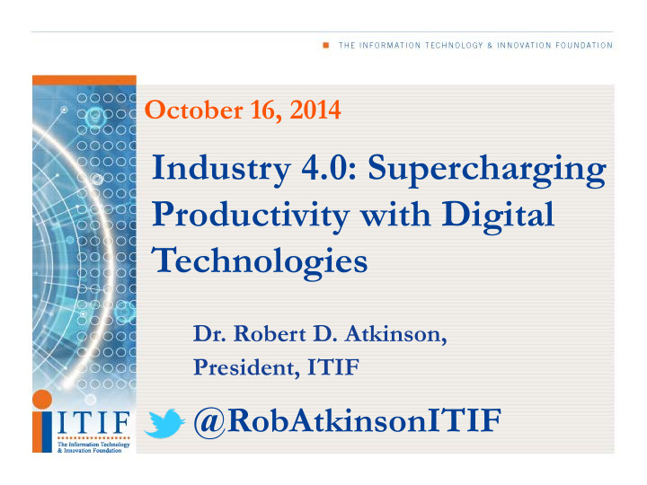 industry 4 0 supercharging productivity with digital
