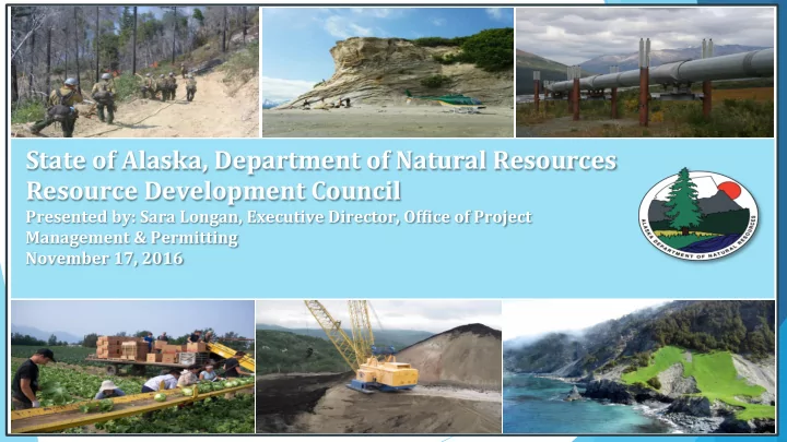 state of alaska department of natural resources resource