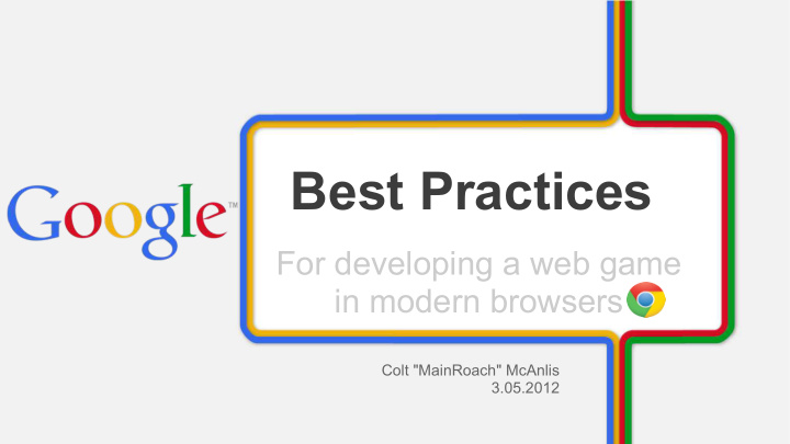 best practices