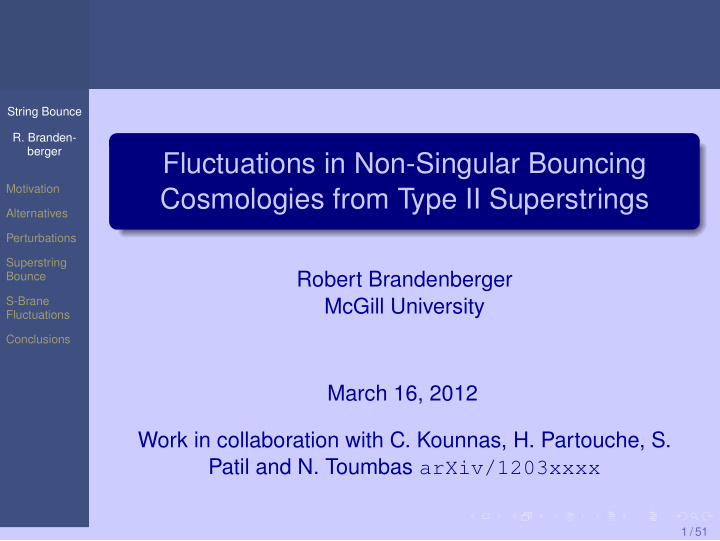 fluctuations in non singular bouncing