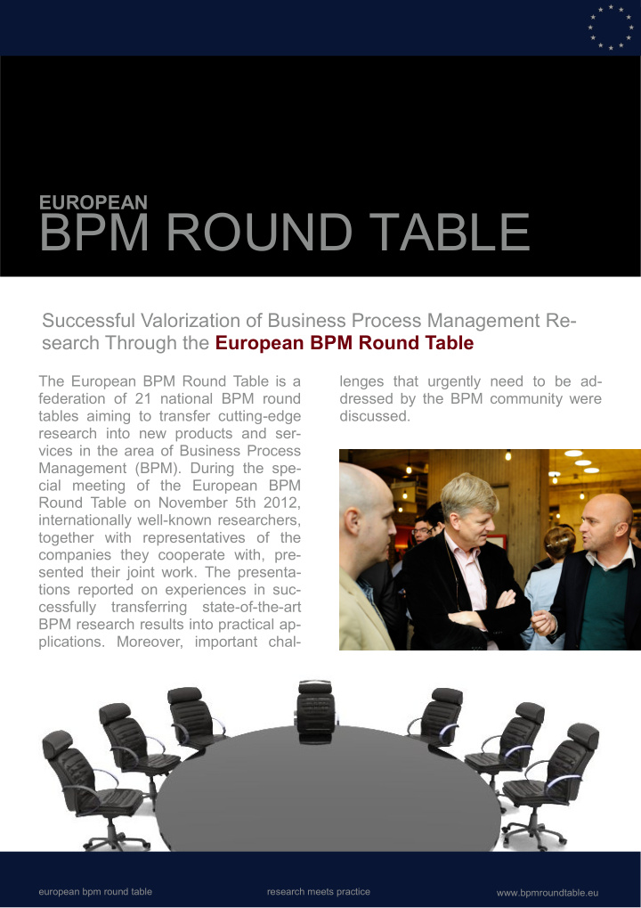 bpm round table