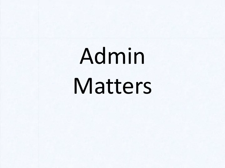 admin matters school curriculum time for p1