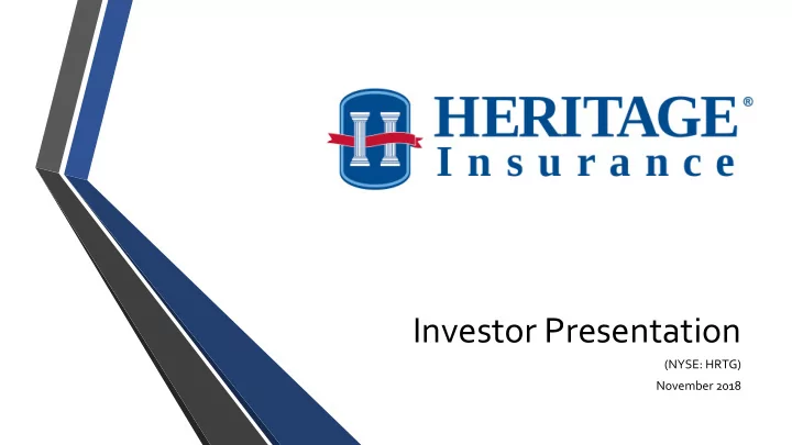 investor presentation