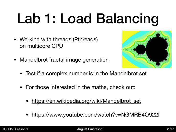 lab 1 load balancing