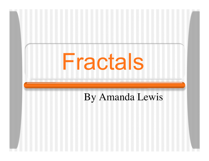 fractals