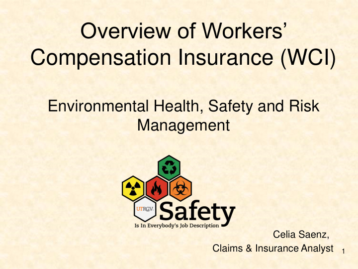 compensation insurance wci