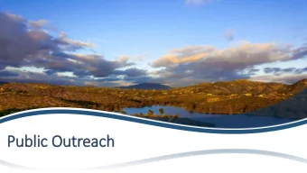 Public Ou  Outrea  each  Public Outreach  eastcountyAWP.com  Widespread Support  Measuring Support