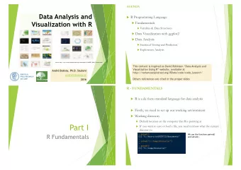 Part I  If you want to save or load a file, you need to know what the current  directory is  We use