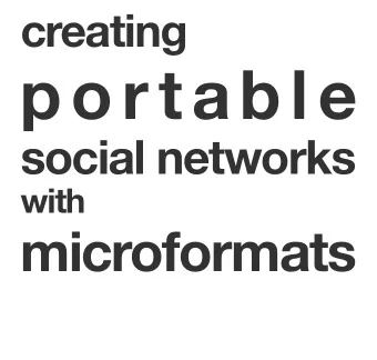 portable  social networks  with  microformats  social networks  pownce.com  ma.gnolia.com
