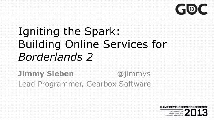 building online services for