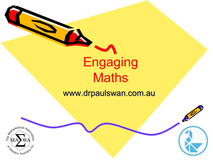 engaging maths