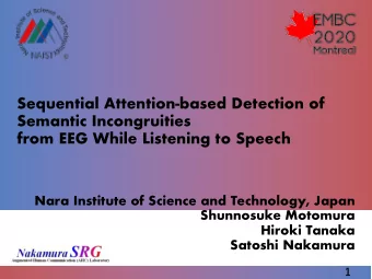 Sequential Attention-based Detection of  Semantic Incongruities  from EEG While Listening to Speech