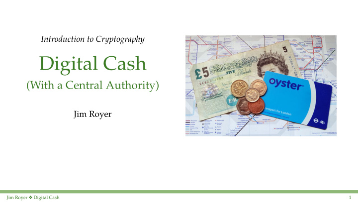 digital cash