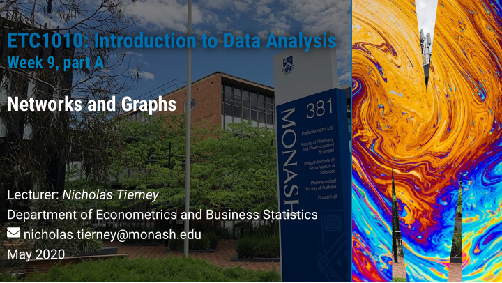 etc1010 introduction to data analysis etc1010