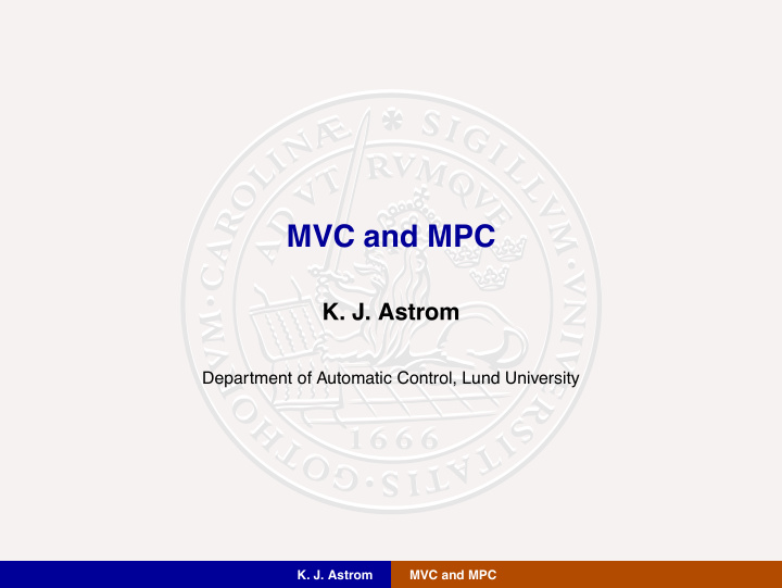 mvc and mpc