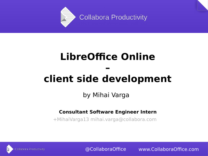 libreoffjce online client side development