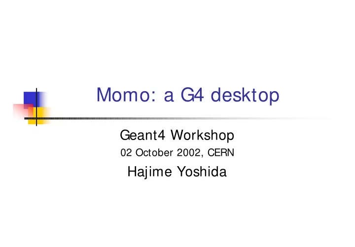 momo a g4 desktop