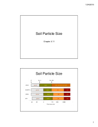 soil particle size