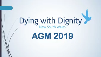 Reverend Geoffrey Usher  Confirmation of quorum  Motion to adopt Minutes  of last AGM 2018