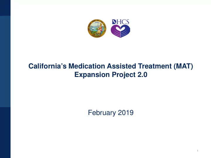 california s medication assisted treatment mat expansion