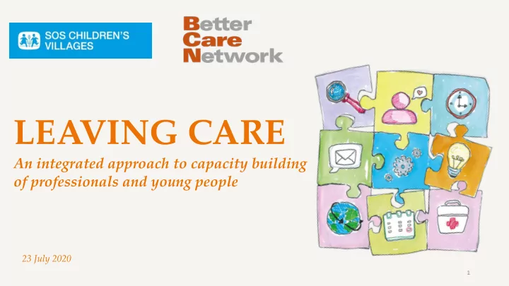 leaving care