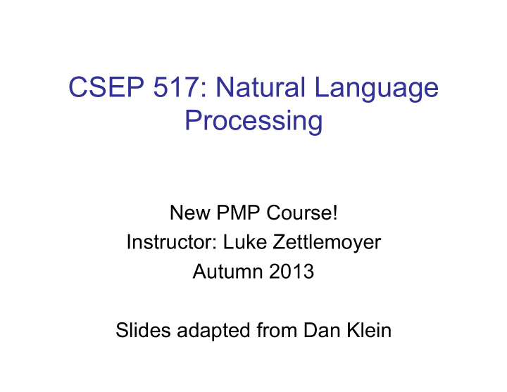csep 517 natural language