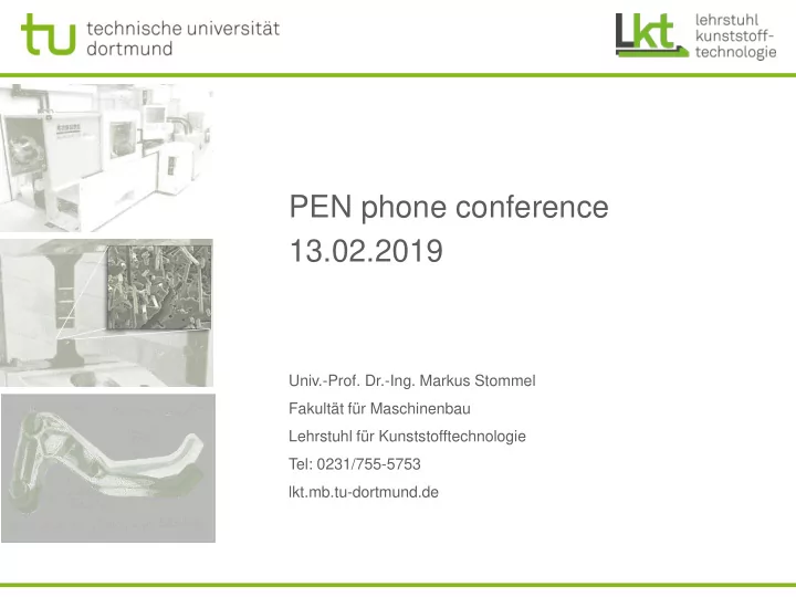 pen phone conference