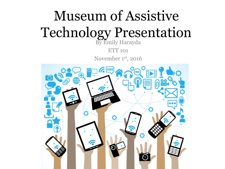 technology presentation