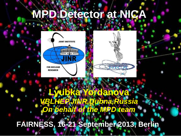 mpd detector at nica