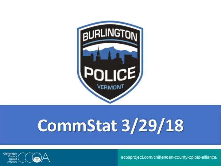 commstat 3 29 18 substat