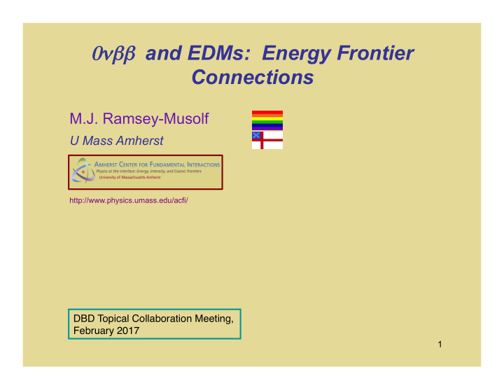 and edms energy frontier