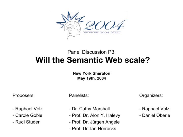 will the semantic web scale