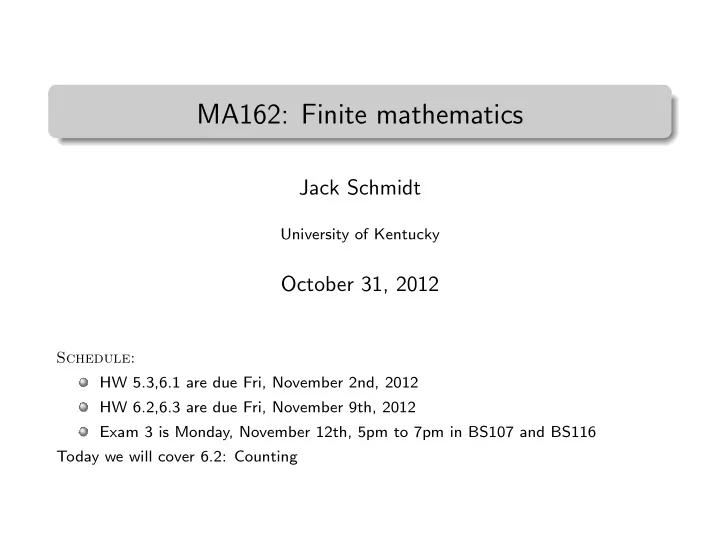 ma162 finite mathematics