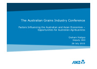the australian grains industry conference
