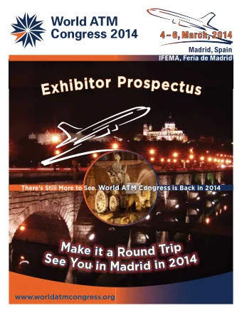o  o  s  t  p  i  b  e  i  c  h  t  x  u  E  s Theres Still More to See. World ATM Congress is