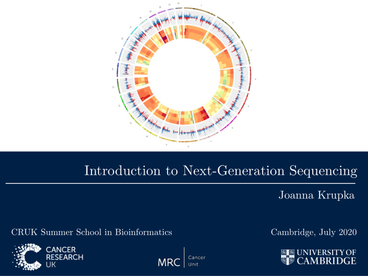 introduction to next generation sequencing