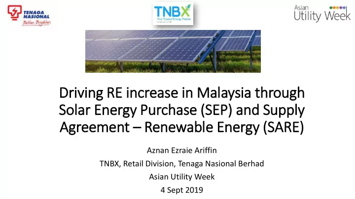 driving re increase in malaysia through