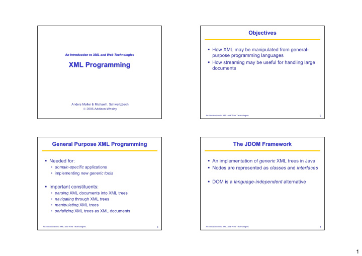 xml programming xml programming