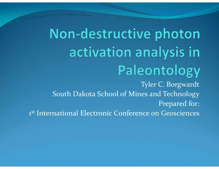 tyler c borgwardt tyler c borgwardt south dakota school