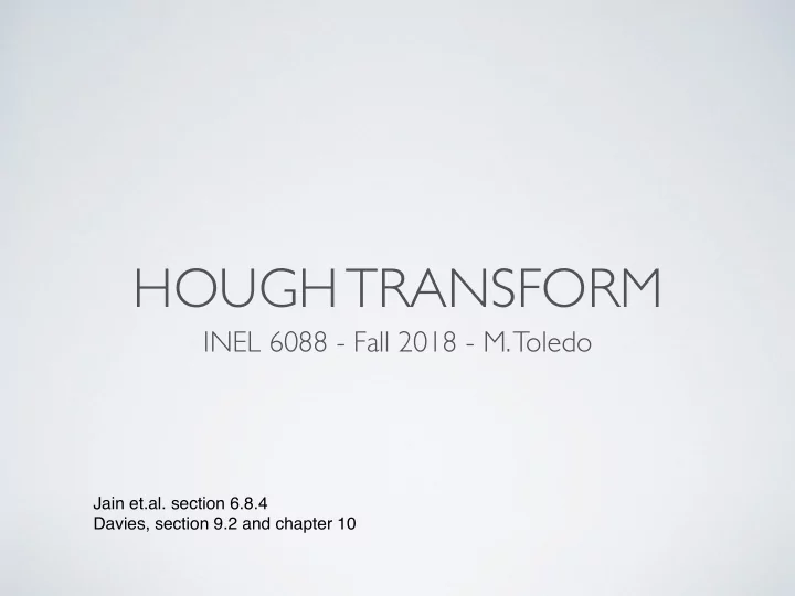 hough transform