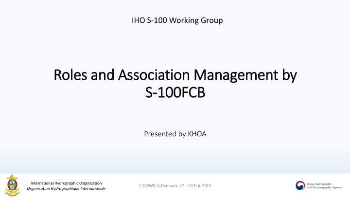 roles and association management by s 100fcb
